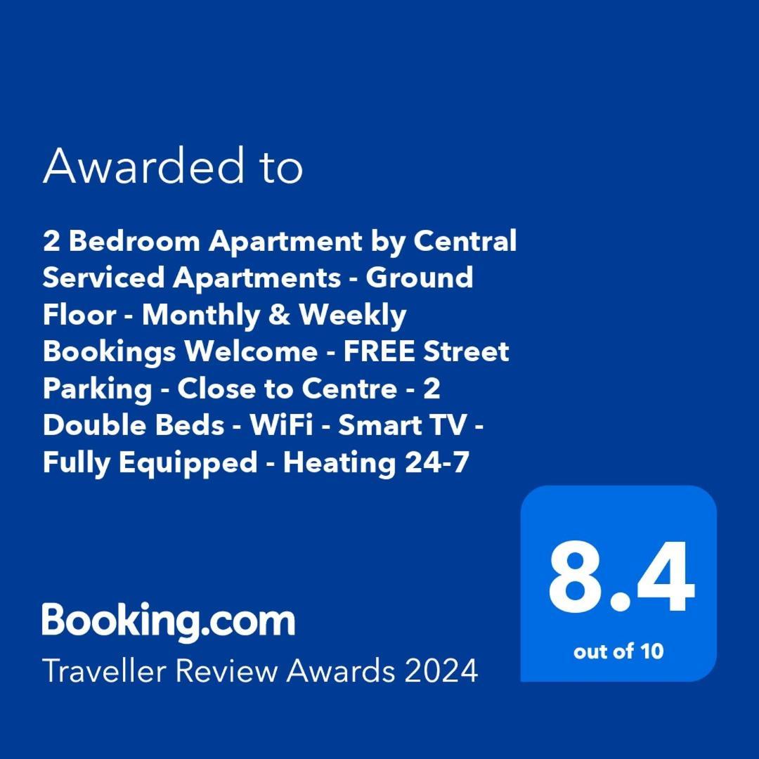 Central Serviced Apartments - 2 Bedroom - Ground Floor - Monthly & Weekly Bookings Welcome - Free Street Parking - 2 Double Beds - Wifi - Smart Tvs In Rooms - Fully Equipped - Heating 24-7 - Contractor & Short Stay Favourite Dundee Luaran gambar