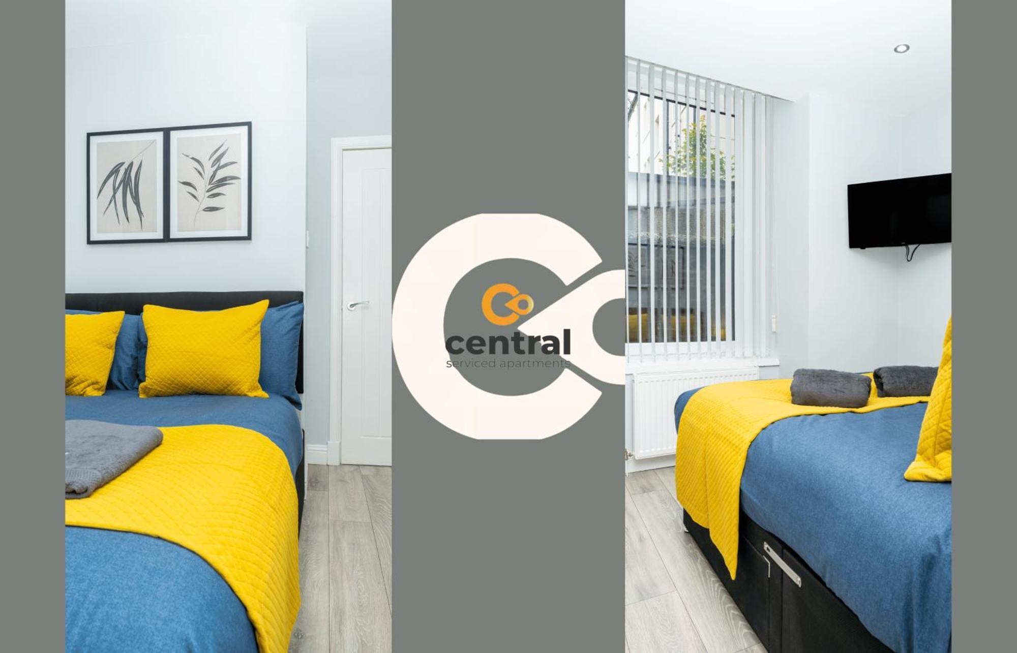 Central Serviced Apartments - 2 Bedroom - Ground Floor - Monthly & Weekly Bookings Welcome - Free Street Parking - 2 Double Beds - Wifi - Smart Tvs In Rooms - Fully Equipped - Heating 24-7 - Contractor & Short Stay Favourite Dundee Luaran gambar